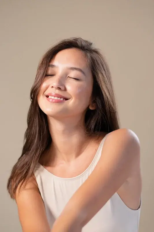 Woman with beautiful skin